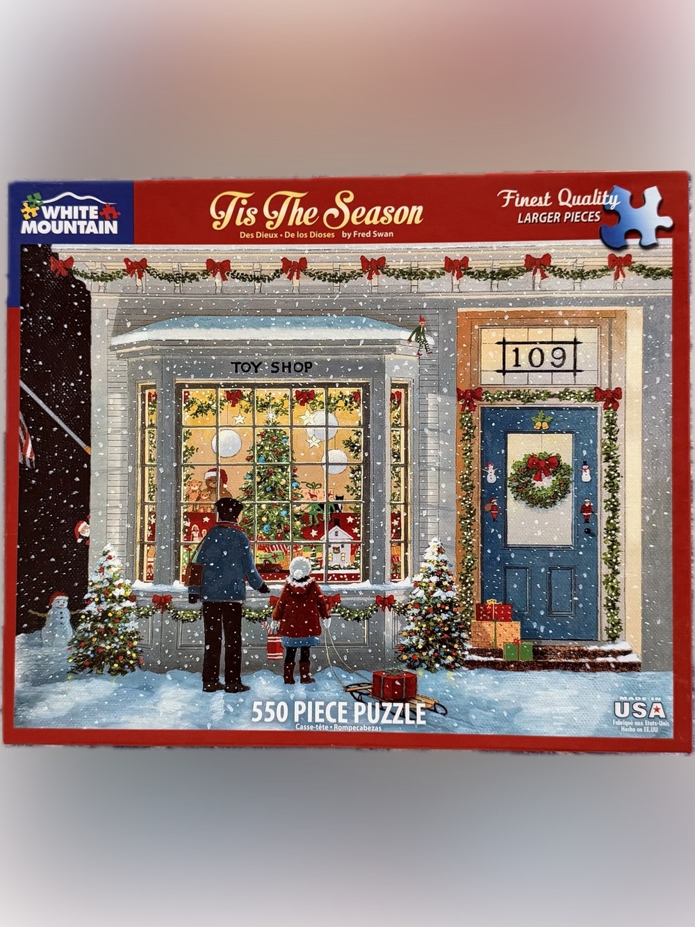 White Mountain Puzzle “Tis The Season”